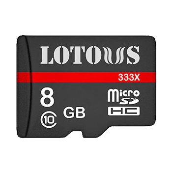 کارت حافظه‌ microSD لوتوس مدل 333x کلاس 10 ظرفیت 8 گیگابایت